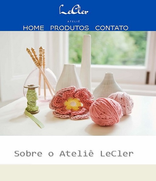 Site de uma lojinha